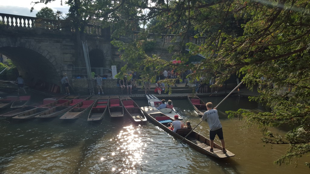 Punting on the river is a must during your 48 hours in Oxford