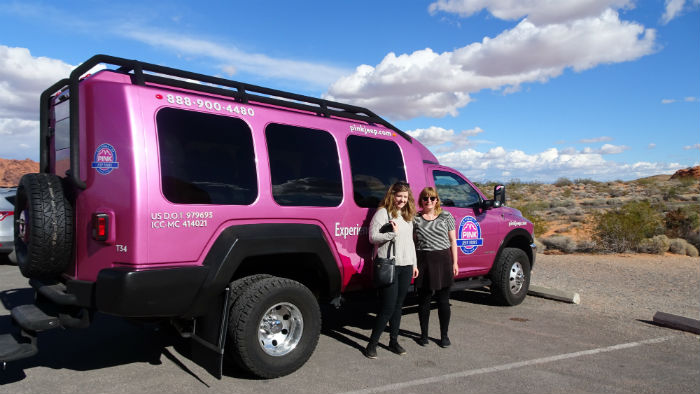 Valley of Fire tour with Pink Jeep Tours