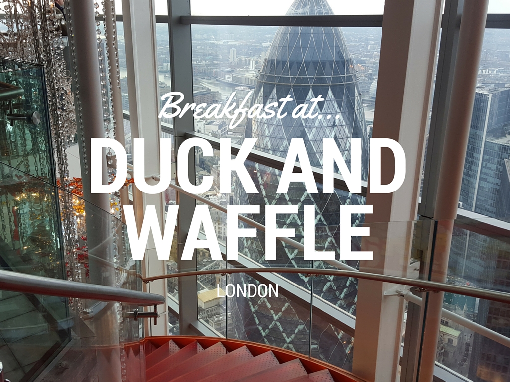 Breakfast at Duck and Waffle