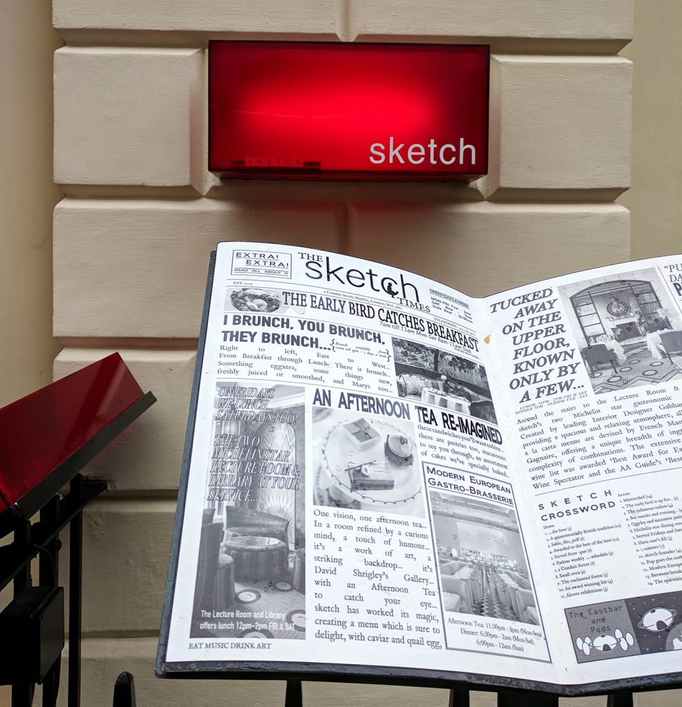 Review: an afternoon tea at sketch